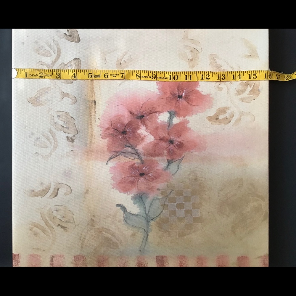 Canvas Flower Picture - Picture 4 of 4